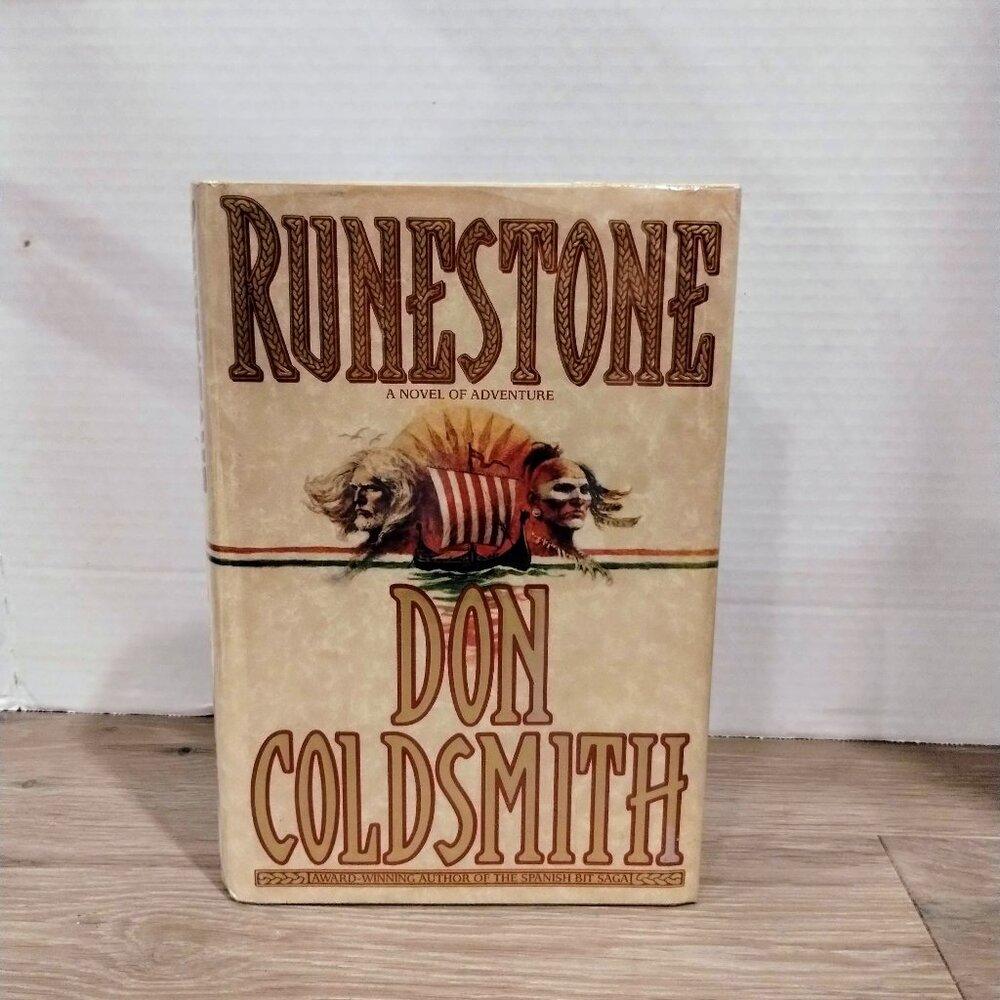 1st Print Don Coldsmith Runestone 1st Edition Hardcover Book 1995